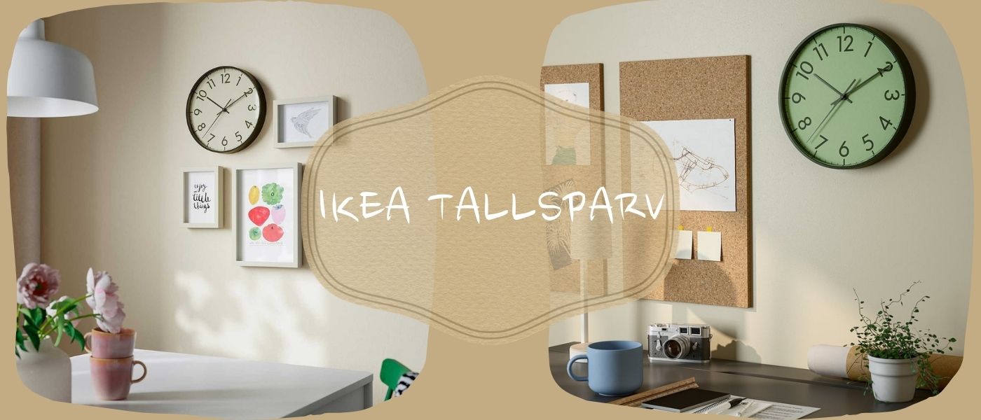 ساعت دیواری ایکیا مدل IKEA TALLSPARV